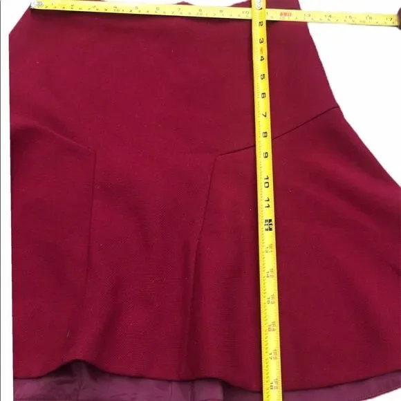 J. Crew Wine Midi Skirt - Picture 7 of 9
